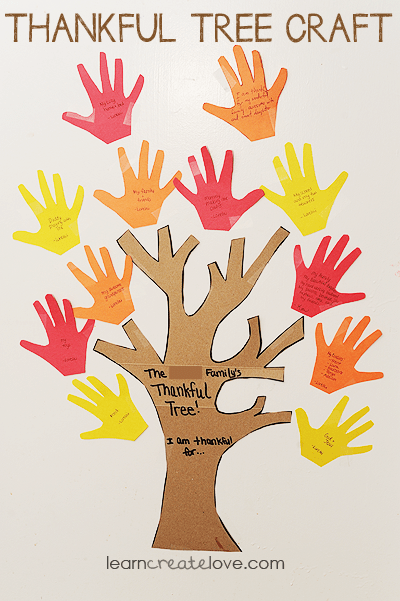 thankful tree craft learncreatelove