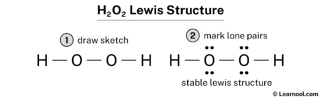 h2o2 lewis structure - Ilustrasi 2