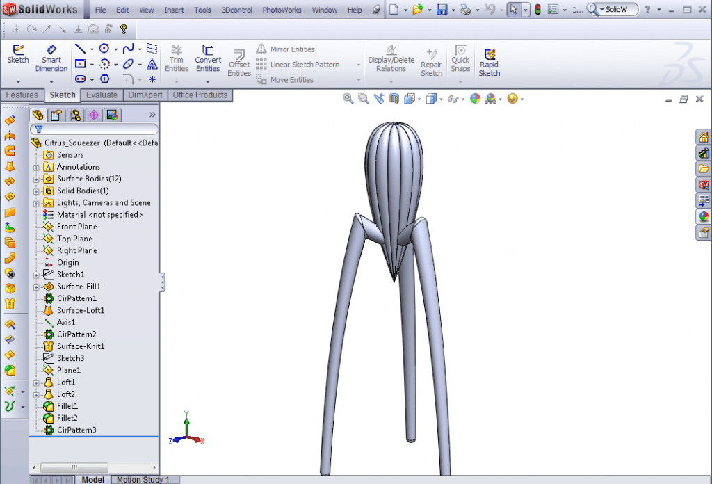 You will also learn how to change . How to Measure a Surface Area, Volume or Mass in SolidWorks