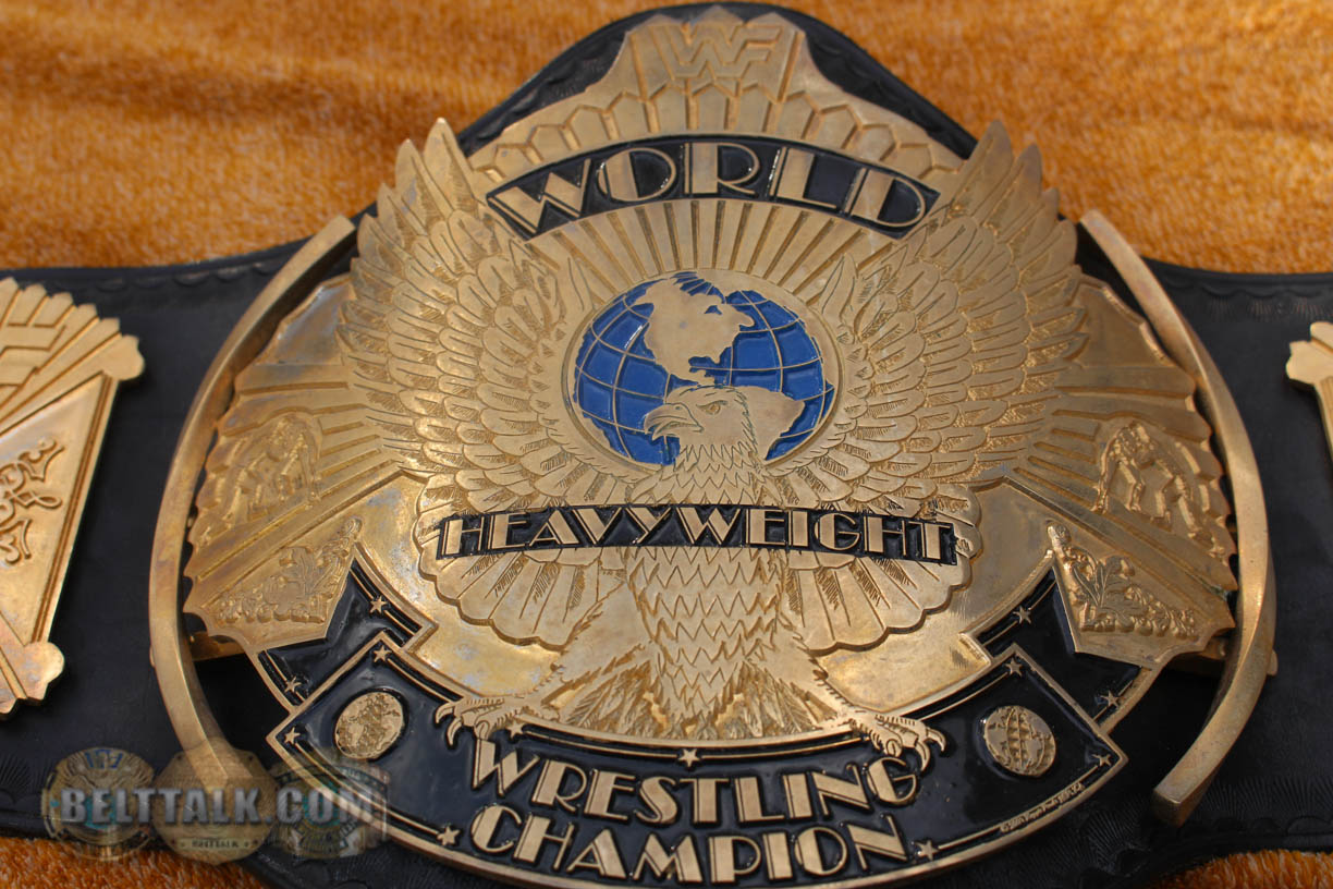 It's a title that looks . Reggie Parks WWF Winged Eagle | Belts by Dan