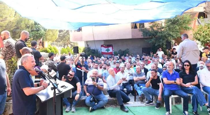 باسيل من البيرة: عندما تريد اسرائيل الاعتداء علينا فحتما سنكون مع بعضنا ضد الاجنبي