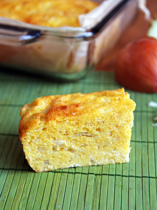 Substitute mild, medium or sharp cheddar. Sopa Paraguaya Cheese And Onion Cornbread Recipe Leelalicious