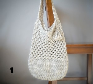 Crochet Reusable Bags And Totes 10 Free Patterns Left In Knots