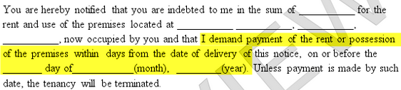 free eviction notice template how to write it legal templates