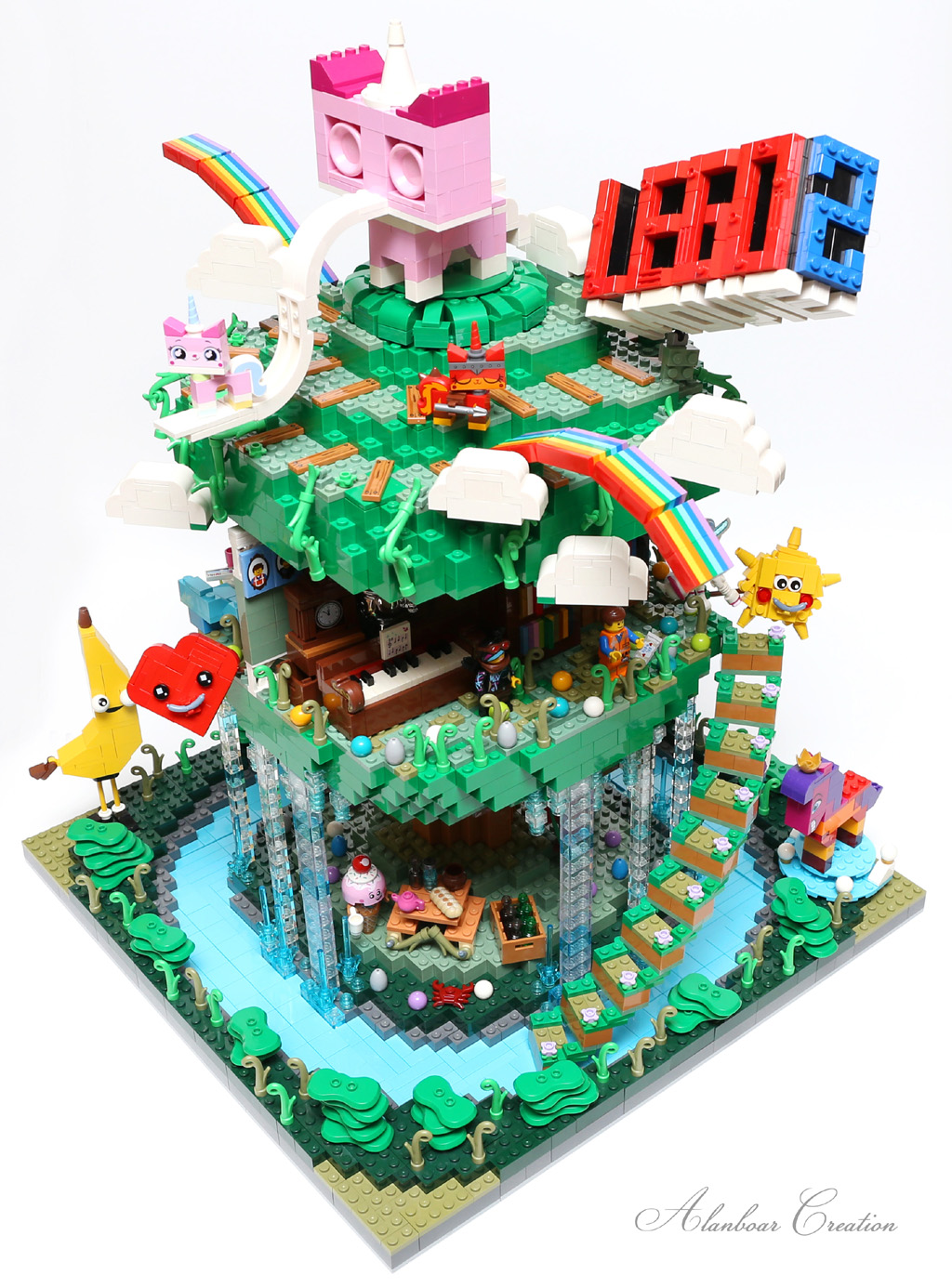 We earn a commission for products purchased through some links in this arti. MOC LEGO MOVIE DREAM TREE HOUSE - Special LEGO Themes
