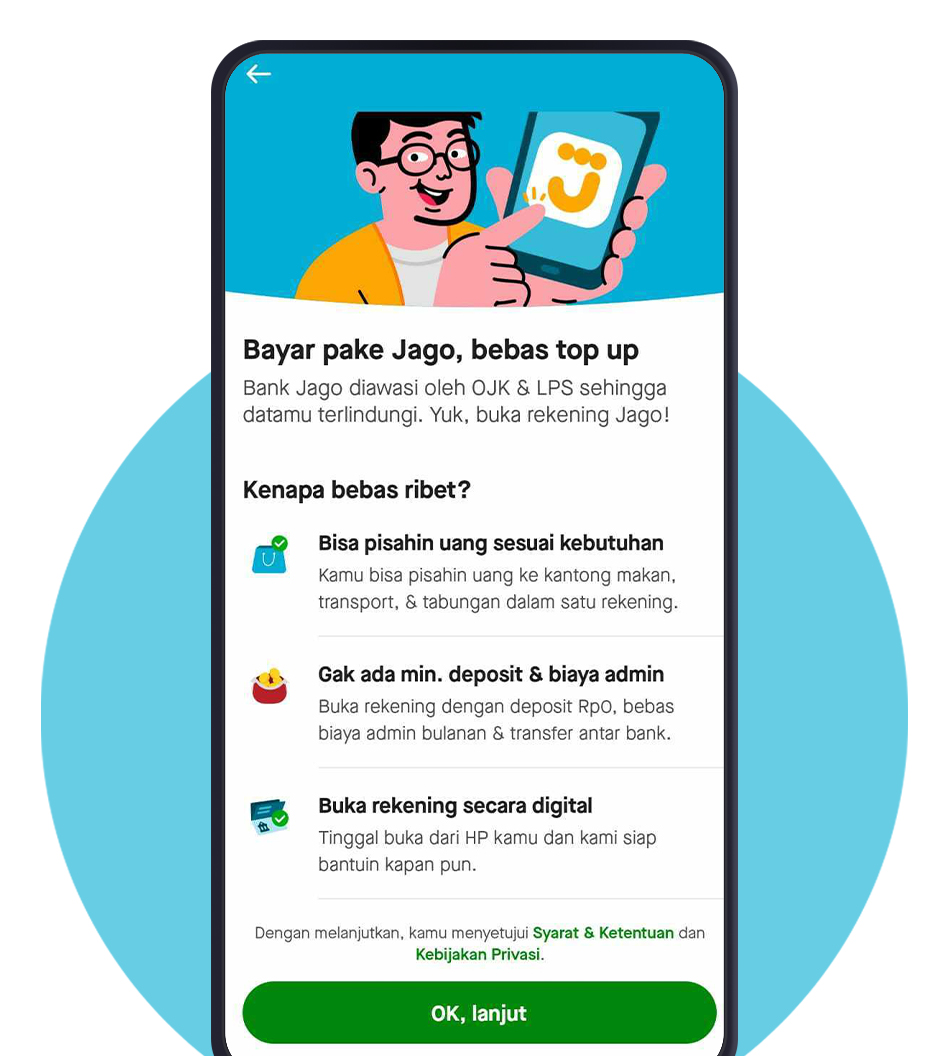 GoPay Jago: Dompet Digital Buat Atur Keuangan dan Bayar Gojek