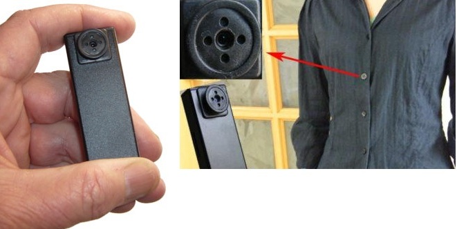 Spy Cam Recorder Wireless Kamera Kecil Yang Mirip Kancing Baju Lemoot