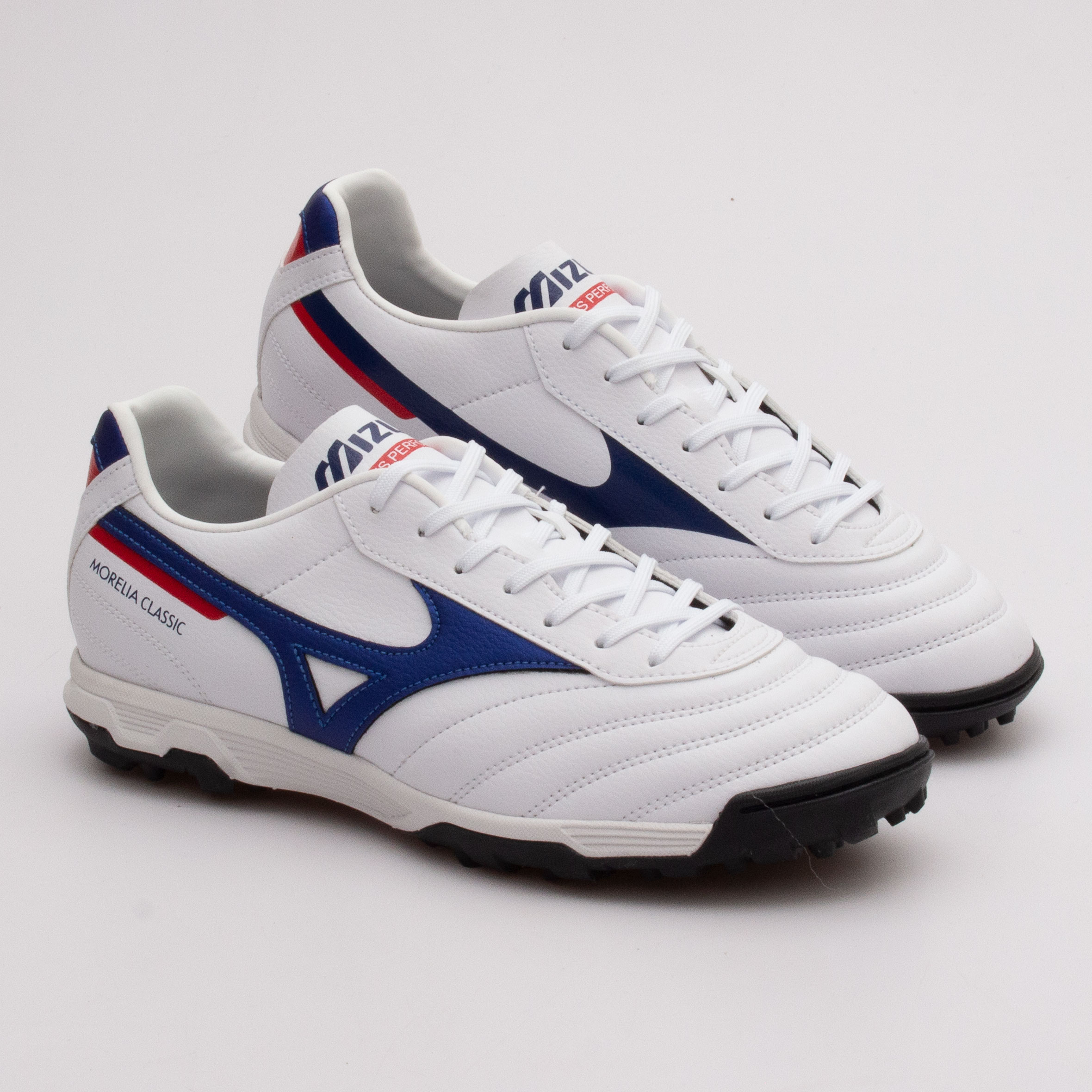 morii Chuteira Mizuno Society Morella Classic - Branco - Lemus Calçados