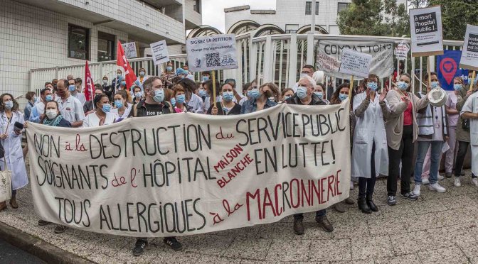 Hôpital public : Journée nationale de manifestation le 16 juin