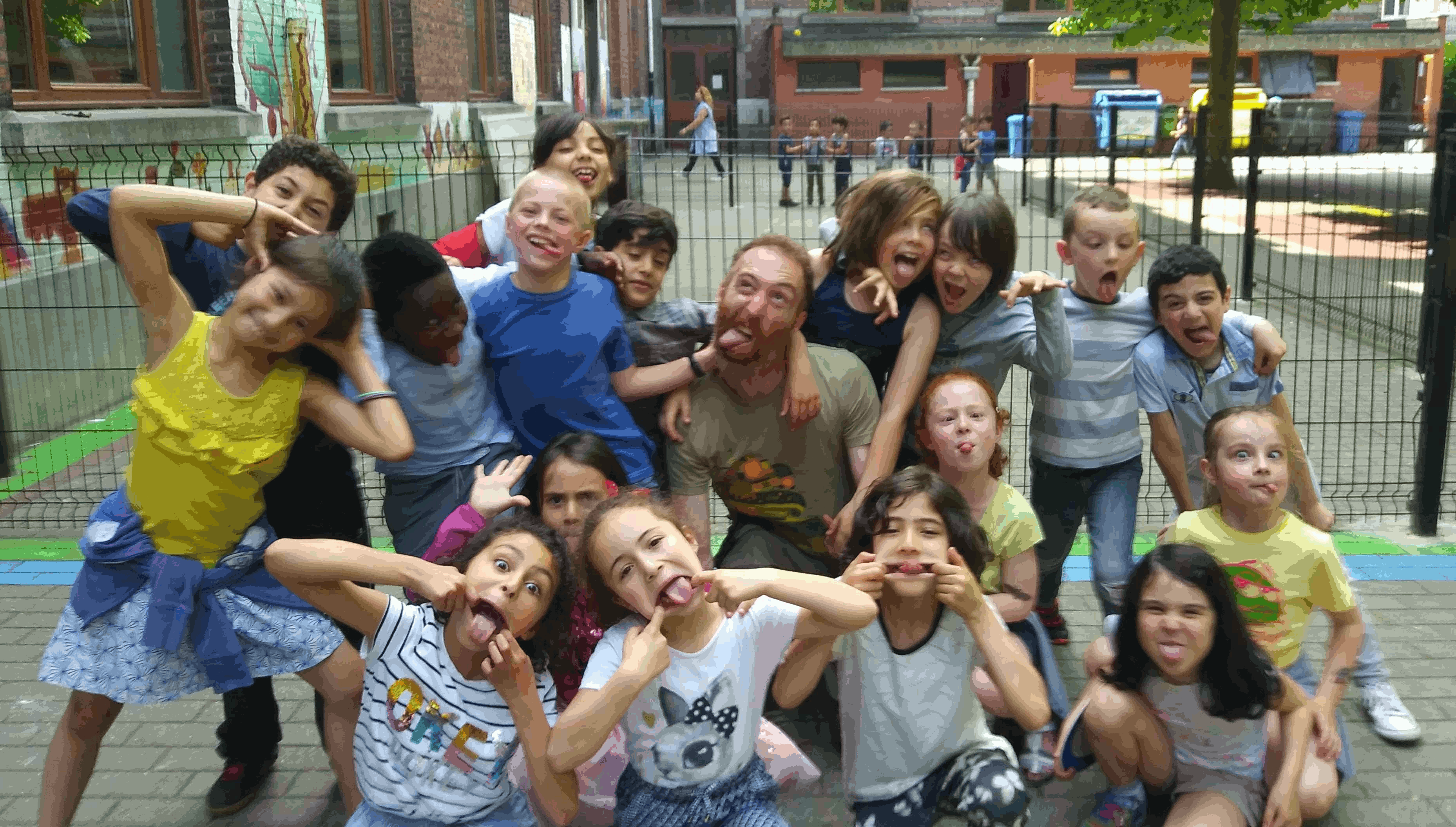 Animation à l’Ecole 4 de SaintGilles