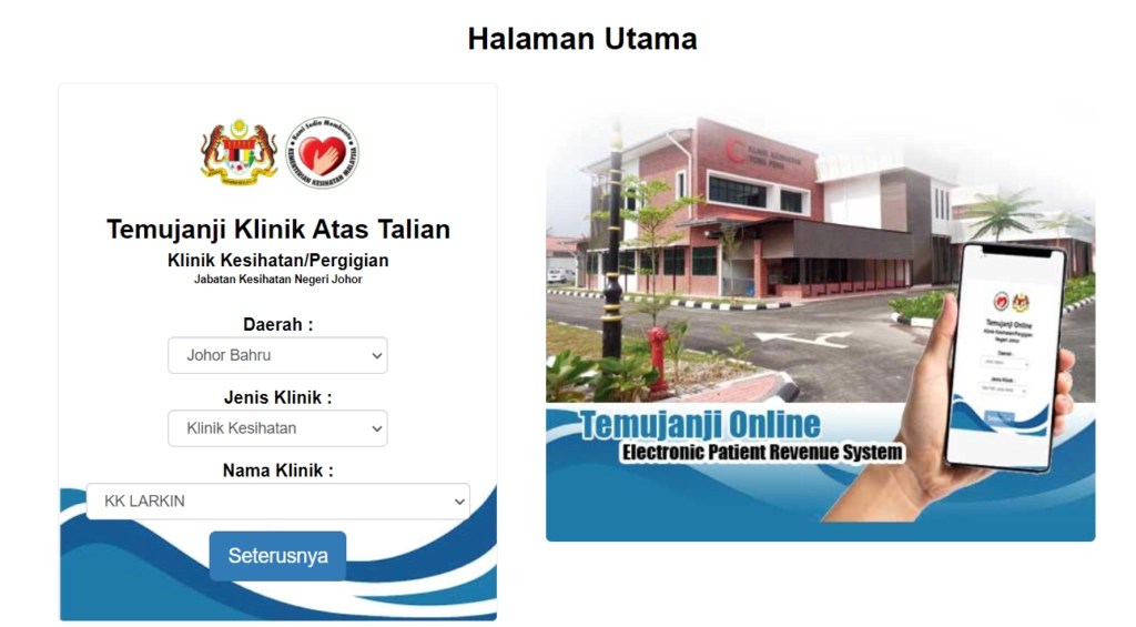 Jalan persiaran tanjung, kempas baru, 81200. Klinik Kesihatan Johor Bahru Brandzt