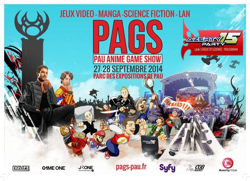 Pau Animé Game Show 2014 le site du Japon