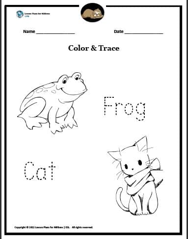 english worksheets for children