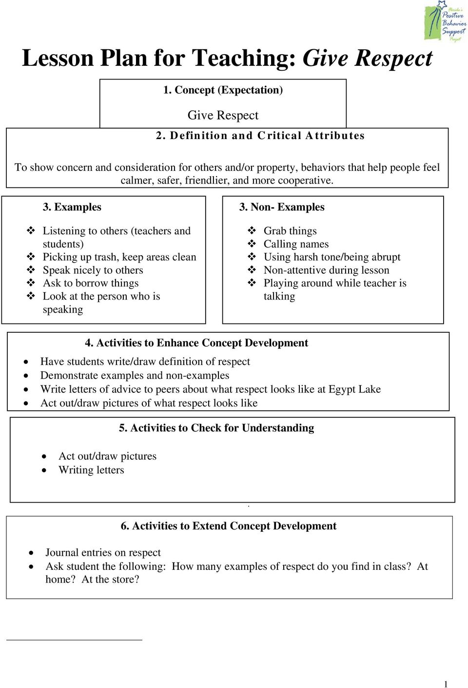 tolerance and respect for others lesson plan esl