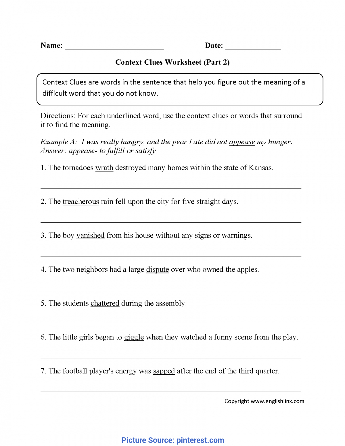 context clues lesson plan lesson plans learning