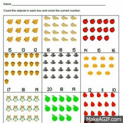 Math is a sequential progression and if one of those sequences is lost then the future math sequences will not fall into place the way they . Fall Counting Pages Numbers 1 20 Common Core Aligned Differentiated Lessons For Little Ones By Tina O Block
