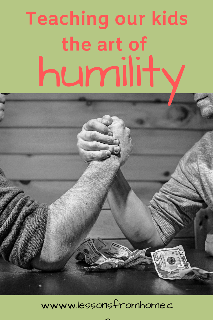 Lessons from Home - I'm the Next Winner: Learning Humility