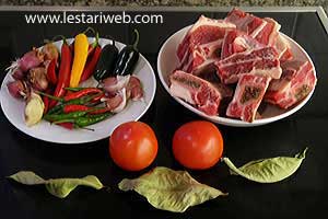 Cara memasak sayur asem tulangan · tumis bumbu halus. Kumpulan Resep Asli Indonesia Asam Asam Tulangan