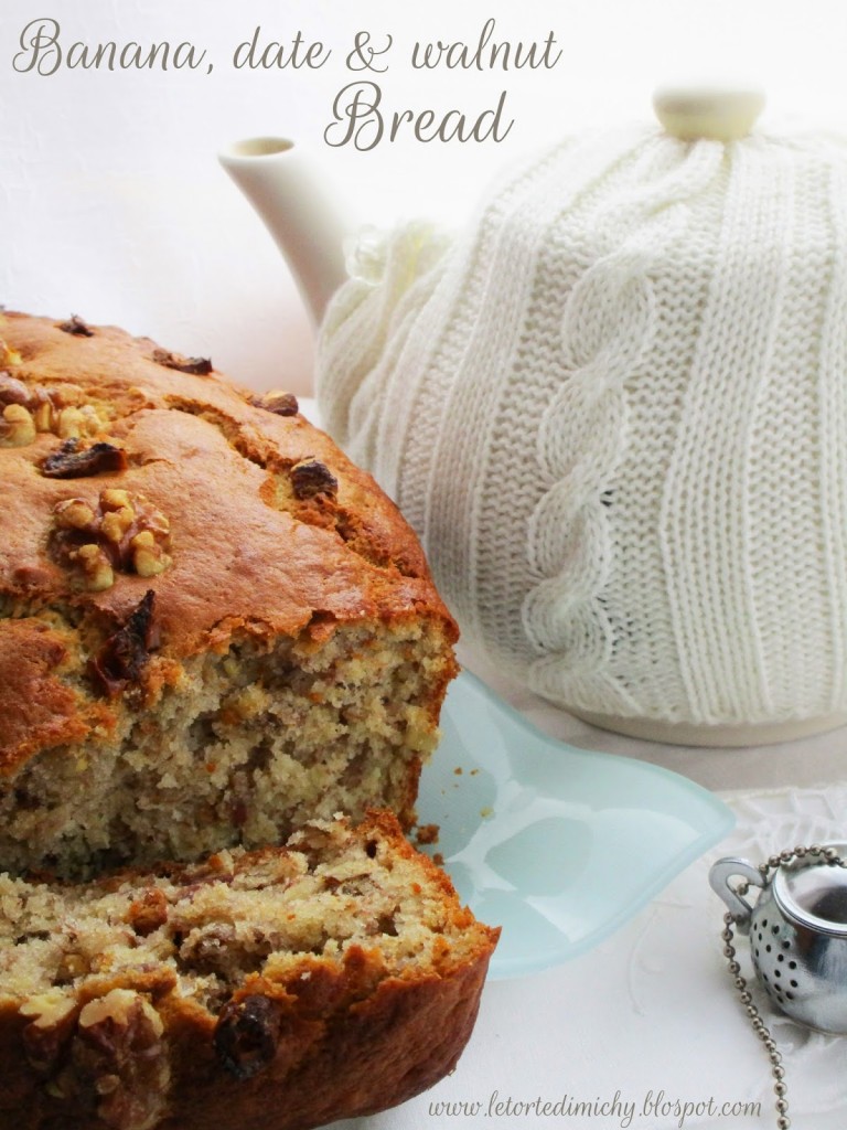 Banana Date Walnut Bread Torta Di Banane Datteri E Noci Le Torte Di Michy