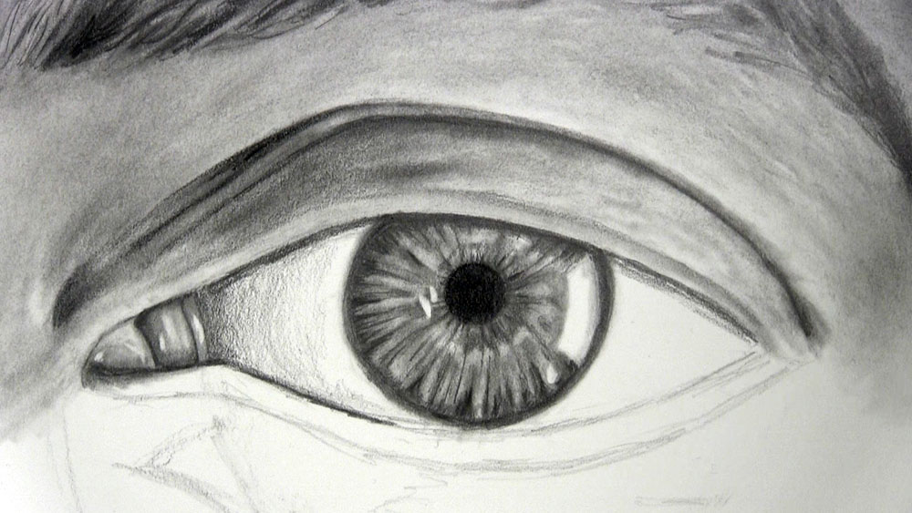 Draw the basic outline of the eye with a pencil. How To Draw A Realistic Eye Let S Draw Today