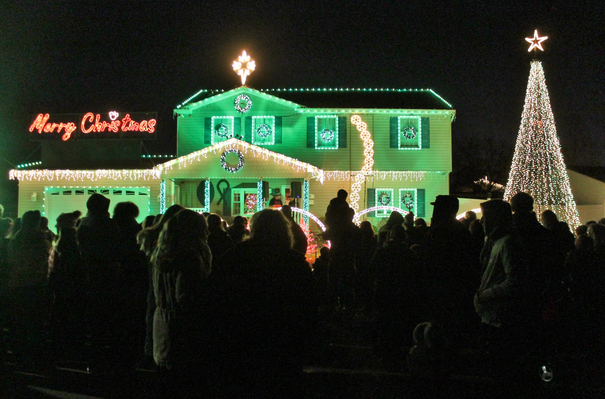 PHOTOS Elderberry Lights Up For Christmas Season