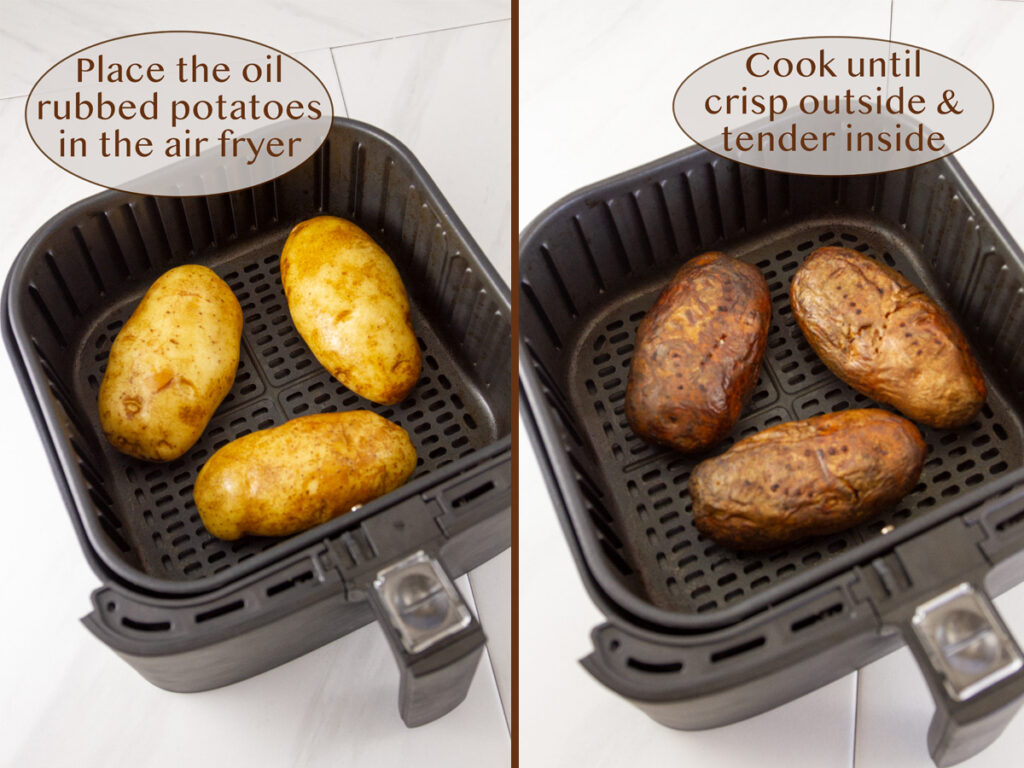how to make potato skins in the air fryer