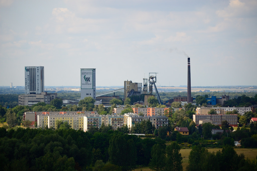 Kopalnia położona jest na terenie trzech miast: Kwk Bielszowice Ruda Slaska Eksploratorzy