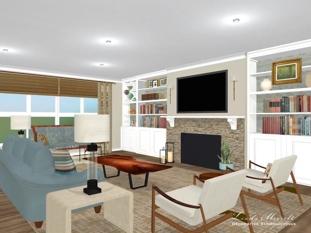 Design This Great Room Space that's artistic, eclectic traditional &amp; modern