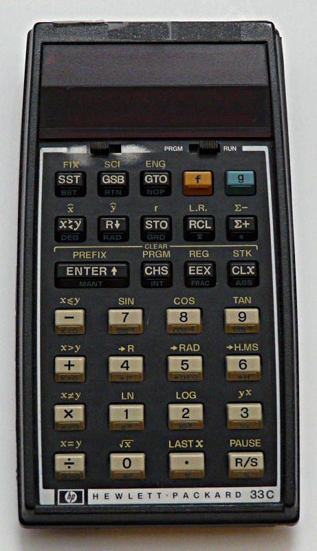 Er ist kein grafikrechner und beinhaltet kein computer algebra . RPN calculators