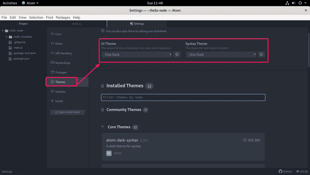 Installing Atom Text Editor On Debian 10