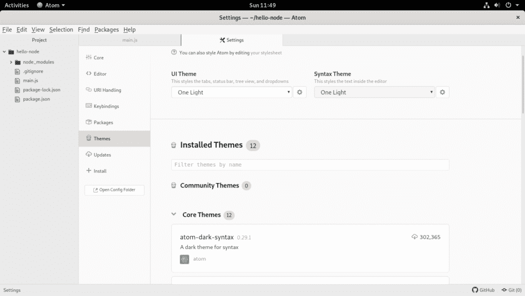 Installing Atom Text Editor On Debian 10