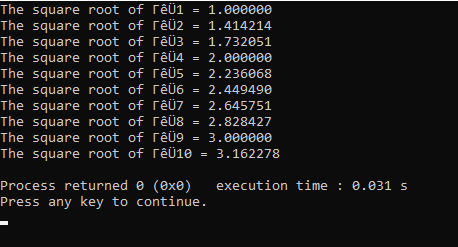 It’s used to make cleansers, moisturizers, lotions, masks, and serums. Sqrt Function In C