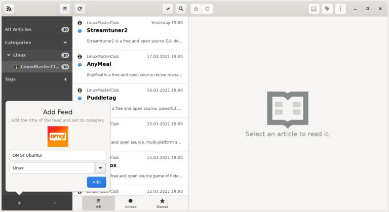 Alt+sysrq+r unraw, take control of keyboard back from x. NewsFlash - client for reading RSS feeds | LinuxMaster Club