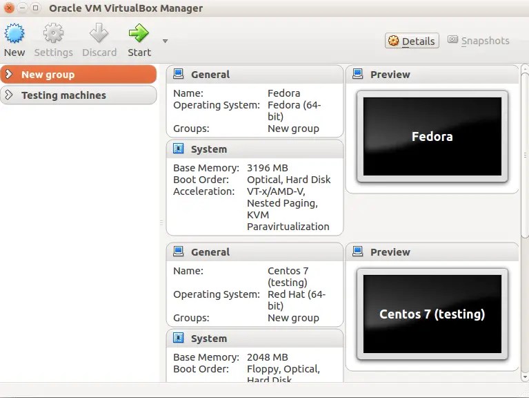 Install Centos Virtualbox