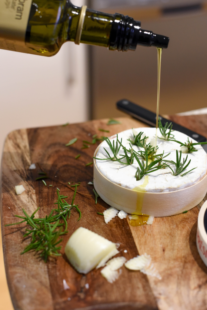 Easy Baked Camembert with Garlic & Rosemary Lisa Eats World