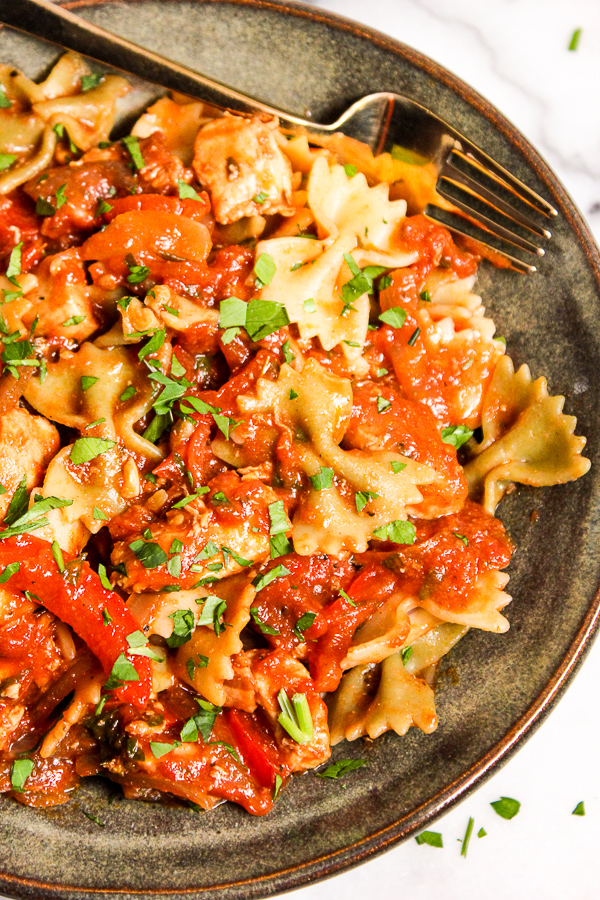 Quick Chicken Cacciatore Quick Chicken Cacciatore