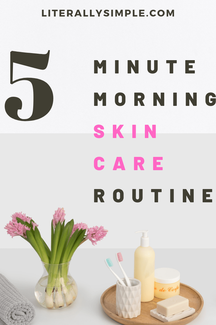 simple morning skincare routine