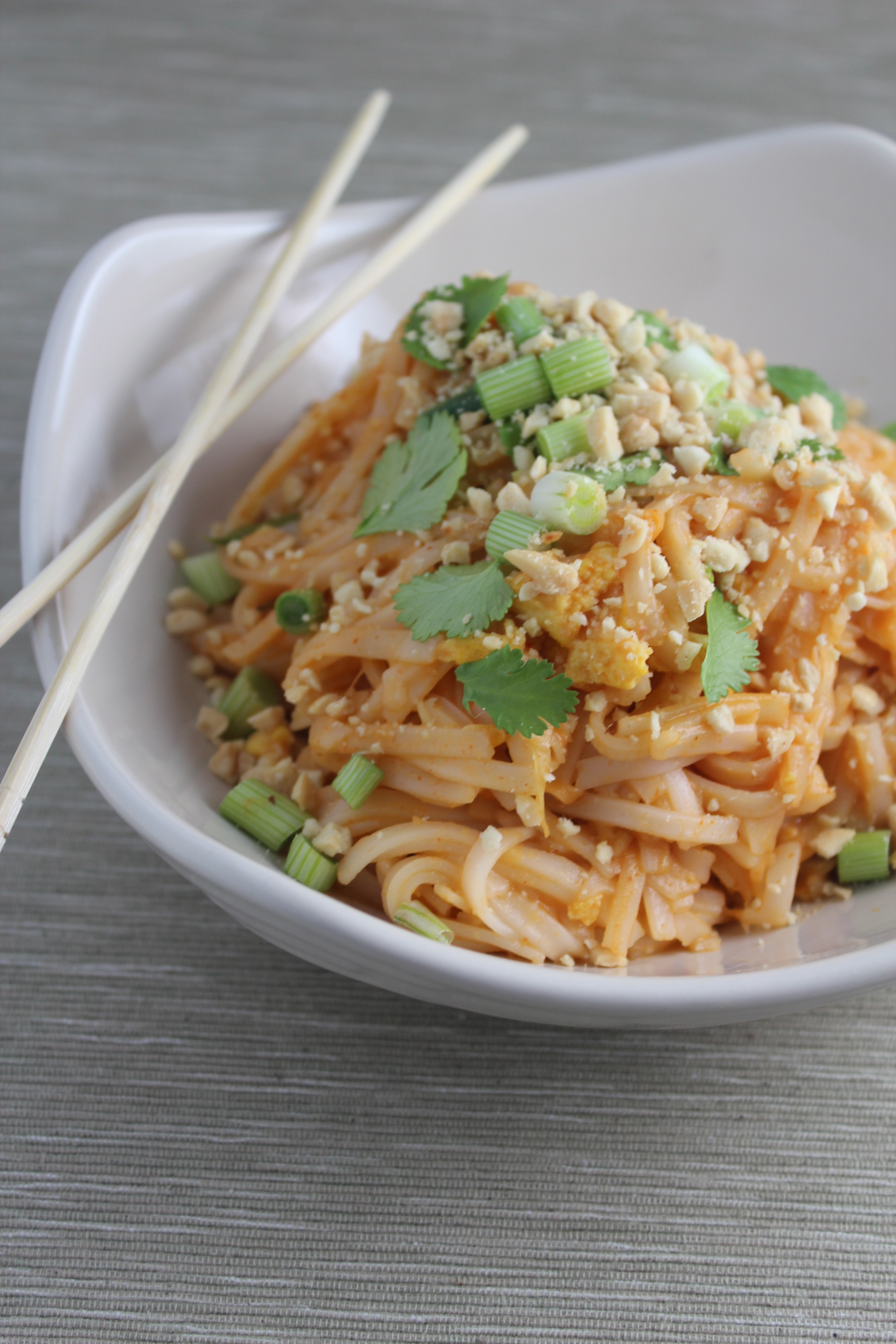 Spicy Vegetable Pad Thai Recipe Little Leopard Book