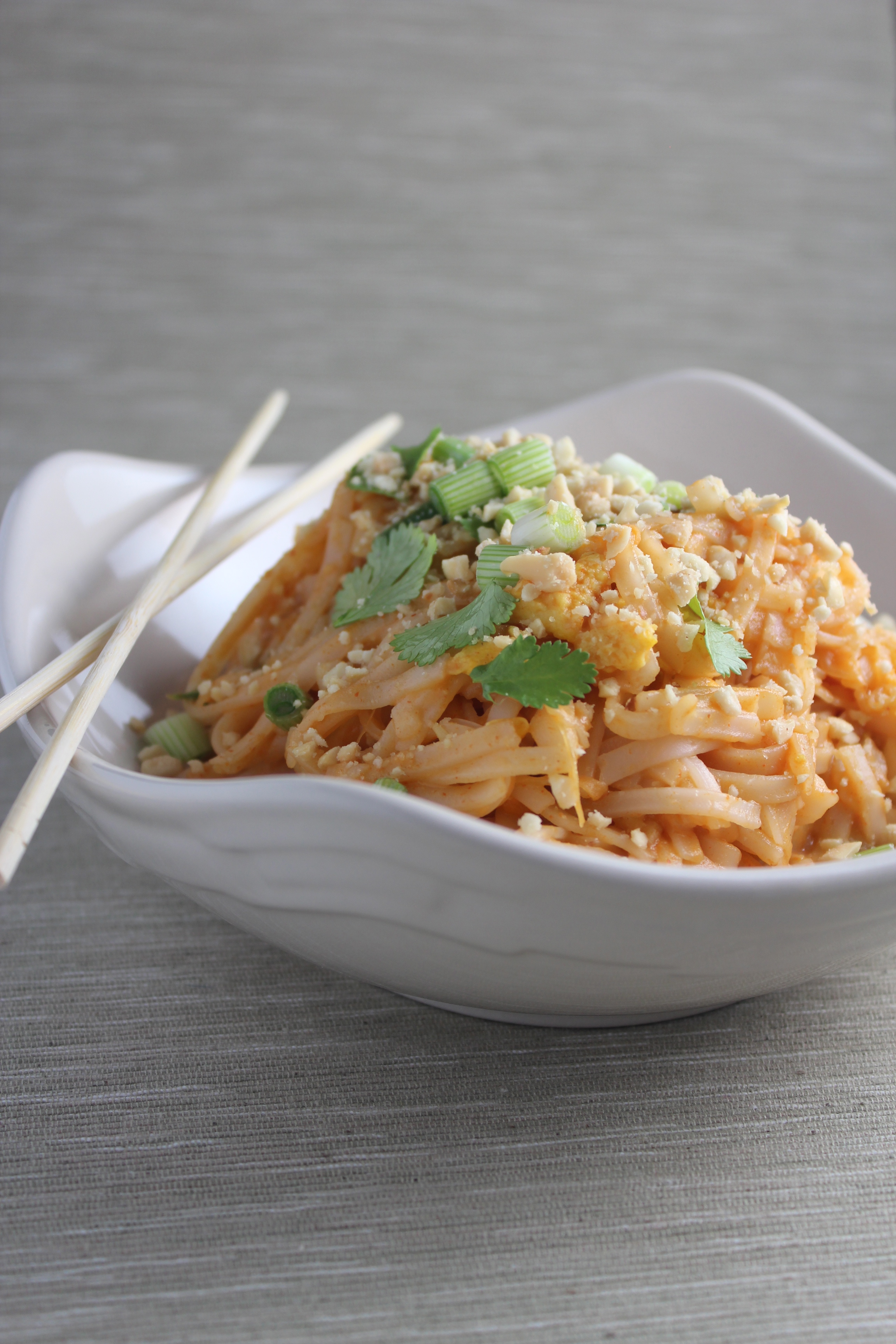 Spicy Vegetable Pad Thai Recipe Little Leopard Book