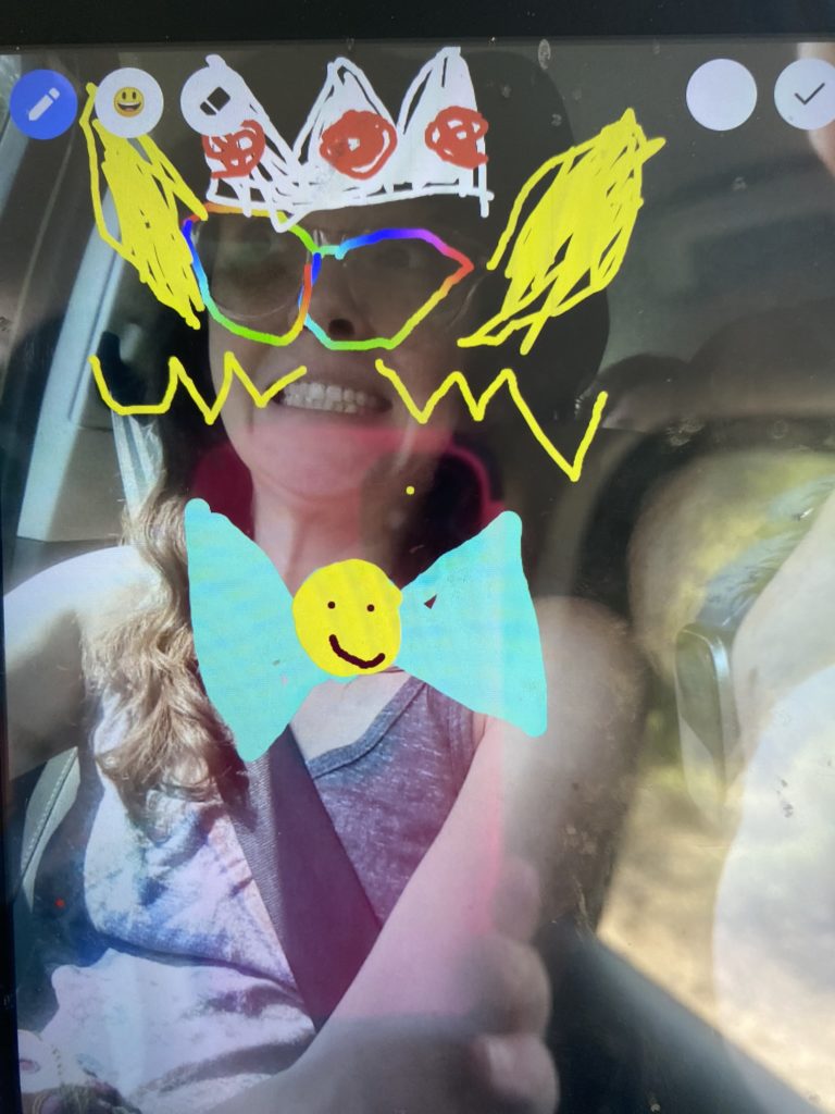 Photo Edited Mom becomes Princess Peach Gone Mad