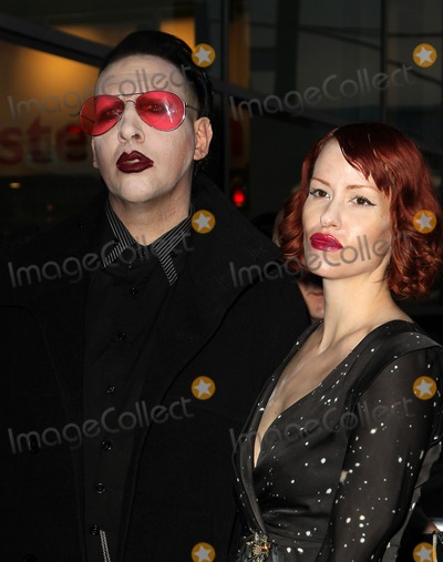Keep an eye out for spring breakers come sunday. Photos and Pictures - 14 March 2013 - Hollywood, California - Marilyn Manson, Lindsay Usich