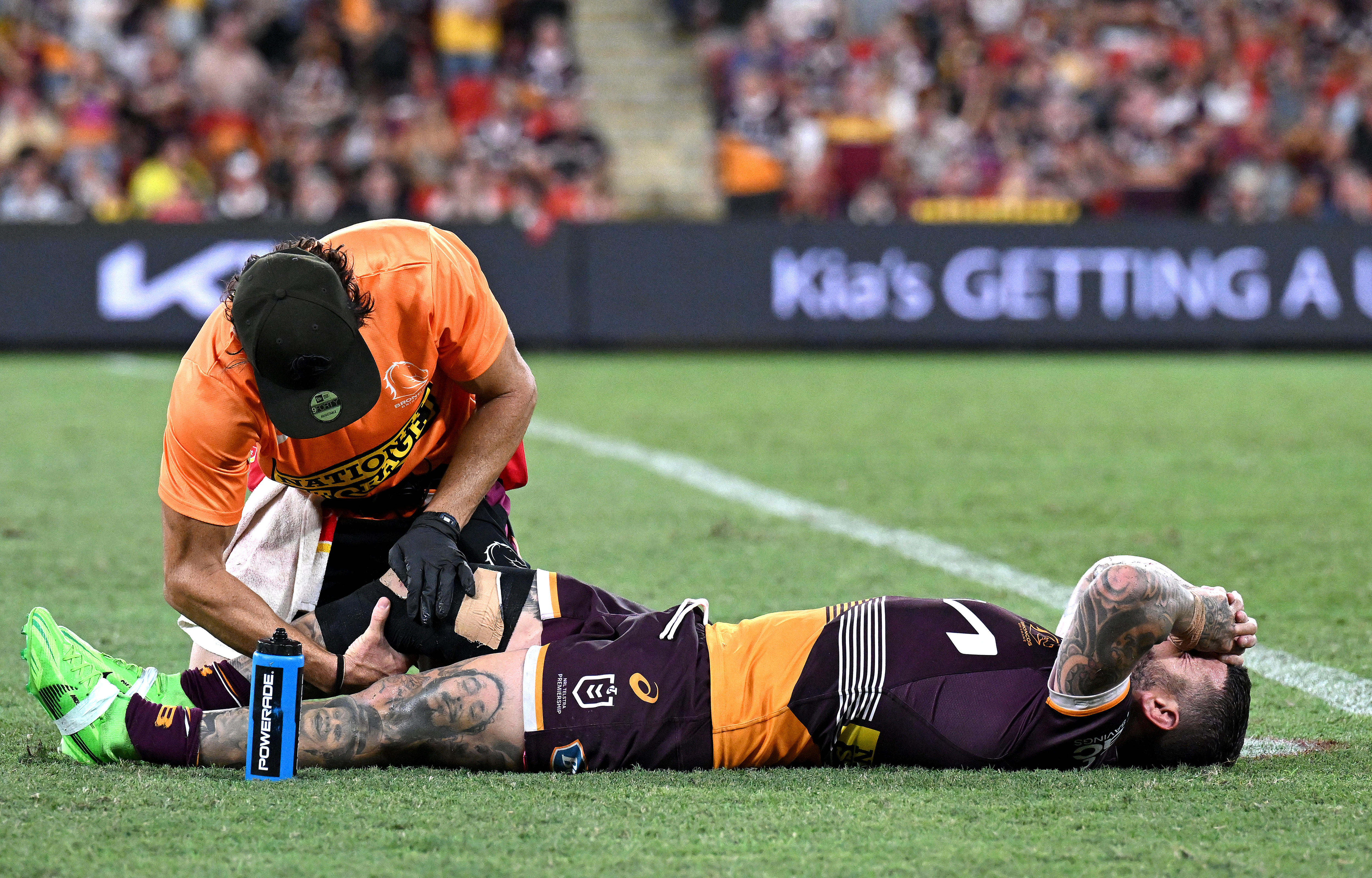 Reece Walsh lights up Brisbane but concerns over Adam Reynolds as Brisbane down South Sydney 28-18