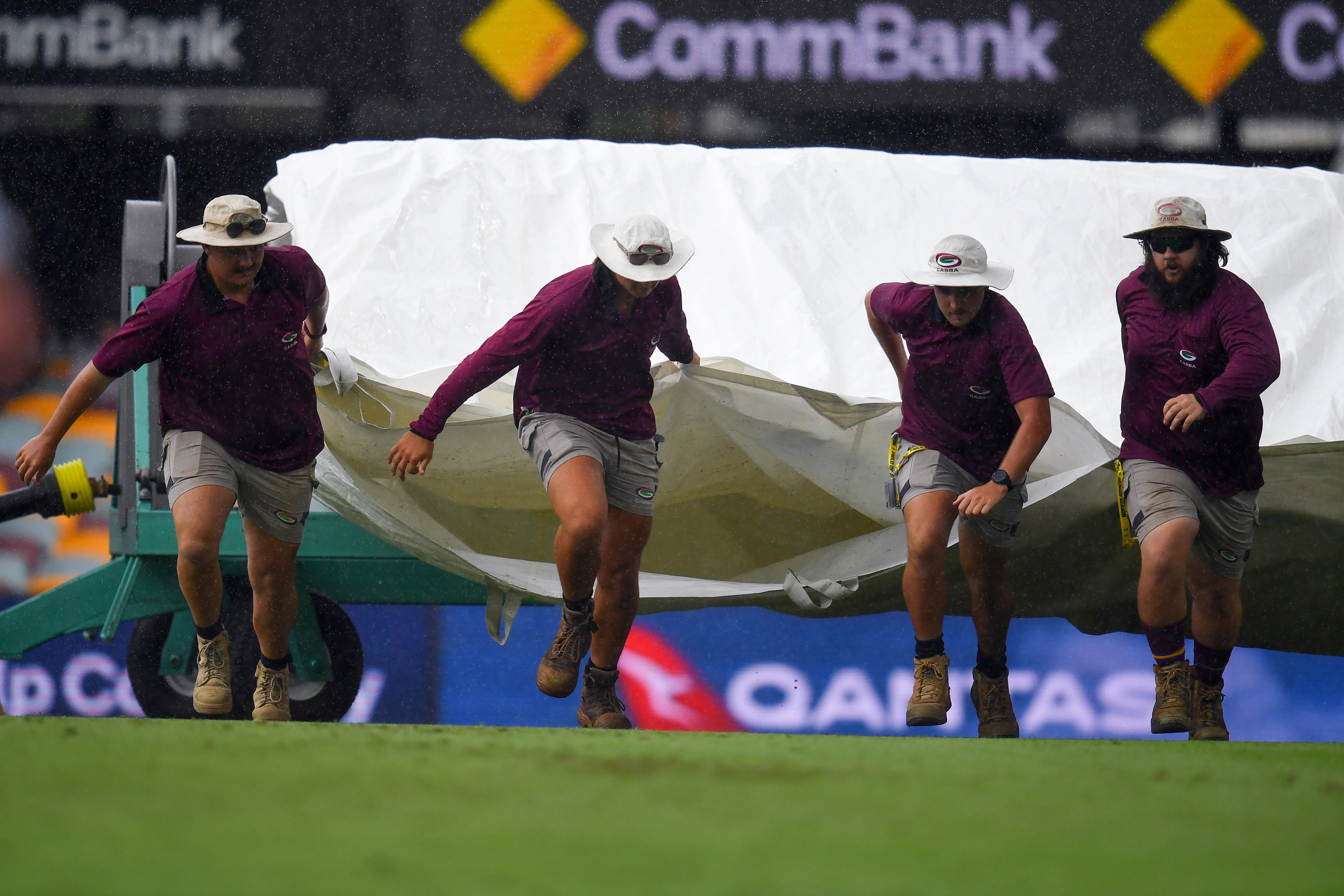 Australia looks to lower-order for runs against India as rain returns on day three