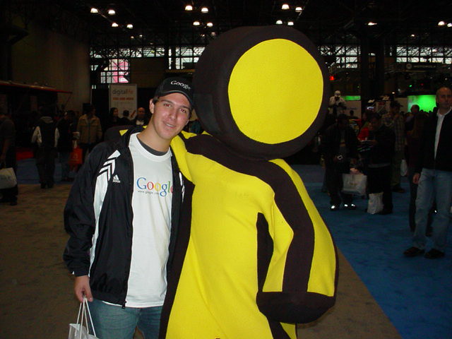 Company with an iconic yellow running man logo crossword clue. Adam Aol Running Man Part 1 This Is Me At The Digital Flickr