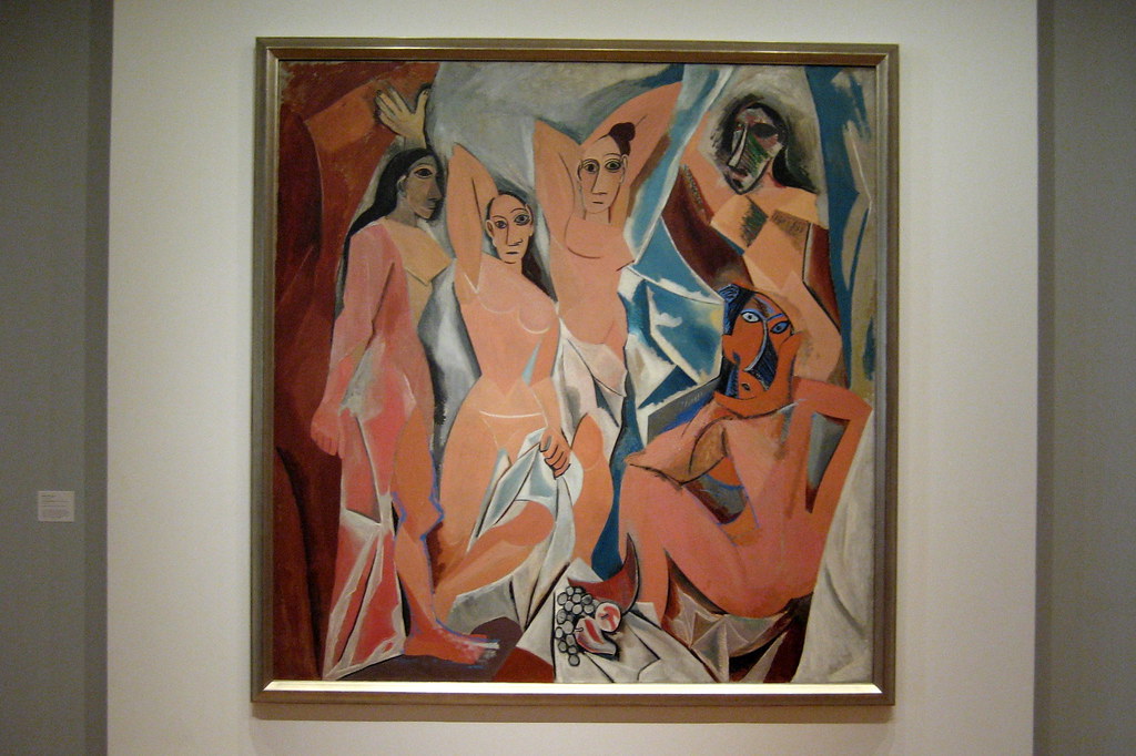 Nyc Moma Pablo Picasso S Les Demoiselles D Avignon Flickr