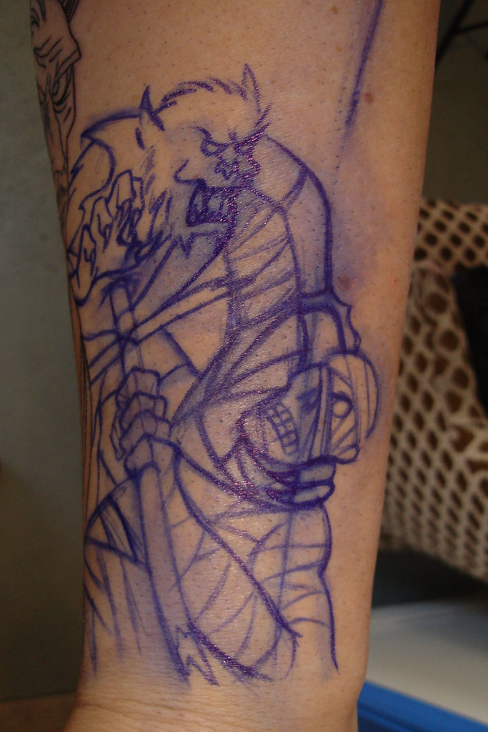 Vincent Price/Monster Mash/Creature Sleeve Tattoo - Step 3… | Flickr 1024_x_683_jpg
