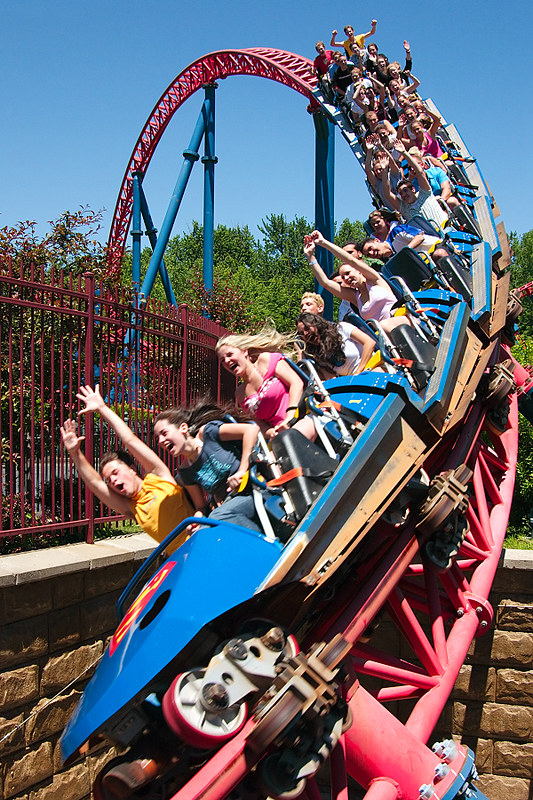 Superman Ride Of Steel Superman Ride Of Steel At Six Fla Flickr