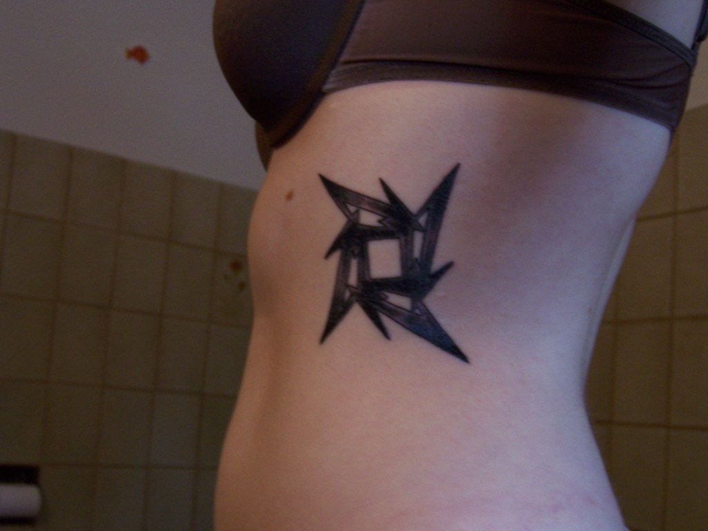 Metallica Logo (Ninja Star) | Tattoo Date: 23-08-2007 | Flickr 768_x_1024_jpg