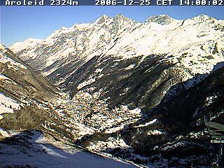 How high is the gornergrat? Aroleid Cam Looking Down On Zermatt Peter Stevens Flickr