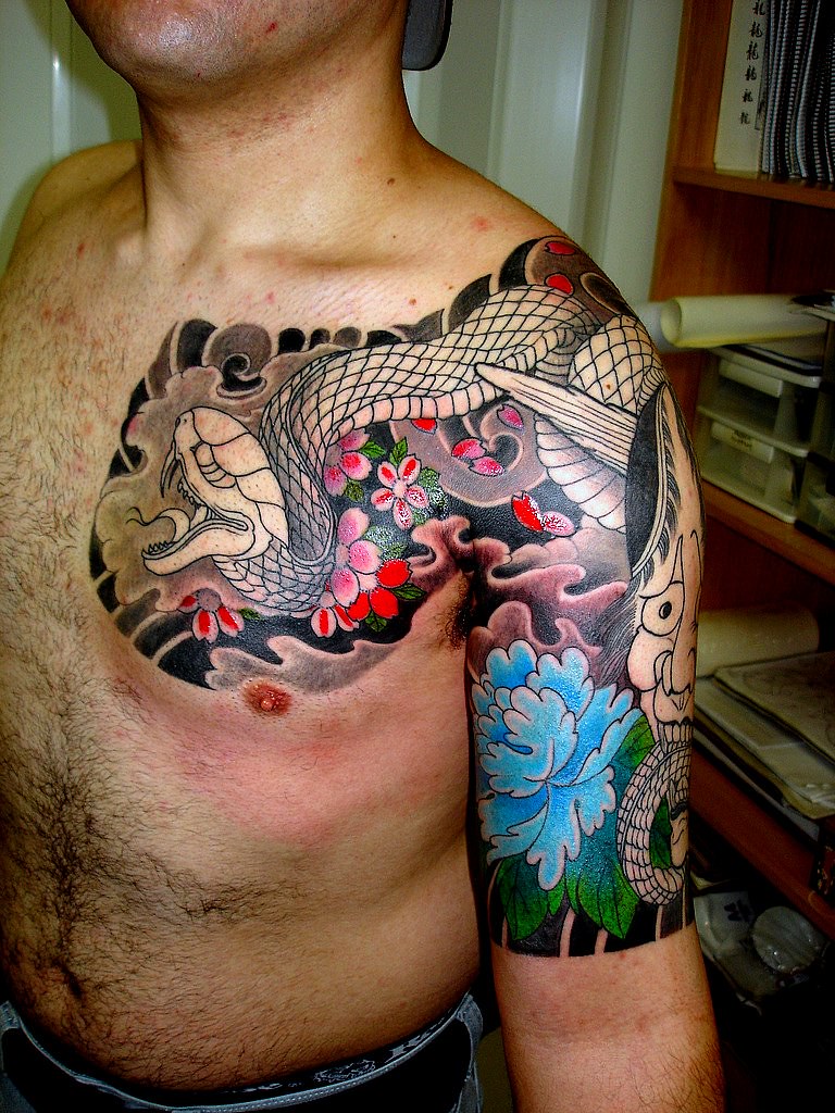 Osmar Tattoo Brazil | Hannya Serpente Osmartattoo | Osmar Tattoo | Flickr 1024_x_768_jpg